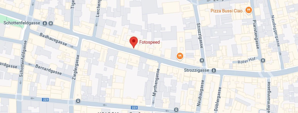 Standort Fotospeed in Maps