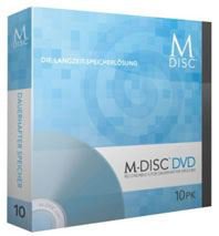 M-Disc Verpackung